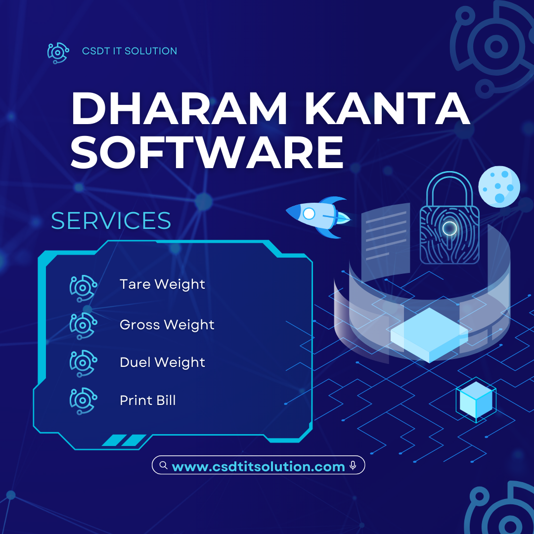 Dharam Kanta Billing Software: Revolutionizing Weighbridge